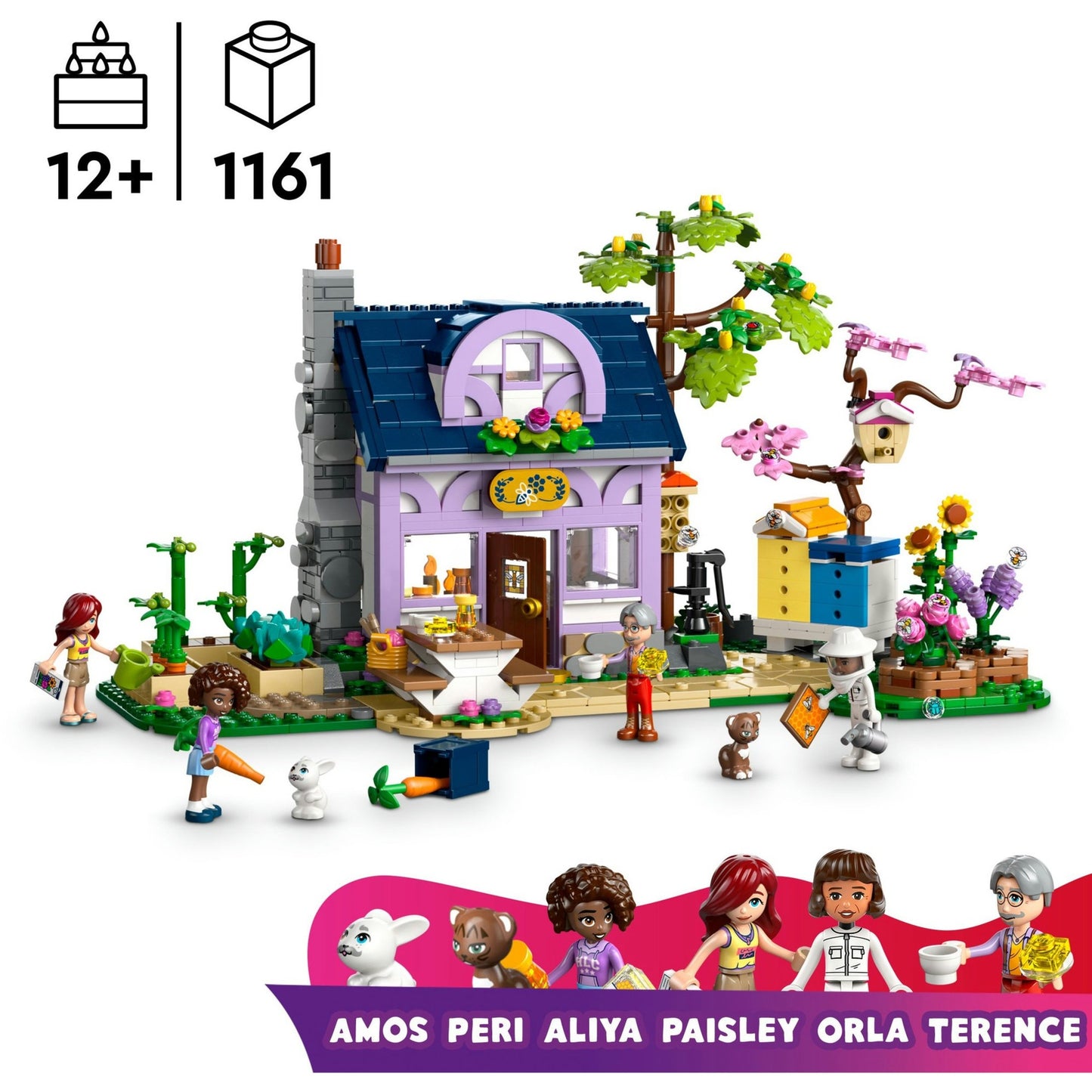 Lego friends - imkershuis en bloementuin constructiespeelgoed (42669)