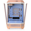 Thermaltake the tower 300 - custodia mini tower color pesca fuzz (pesca | 3x USB-A | vetro temperato)
