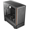 Custodia midi tower Antec p30 air (colore legno nero | 2x USB-A | 1x USB-C | vetro temperato)
