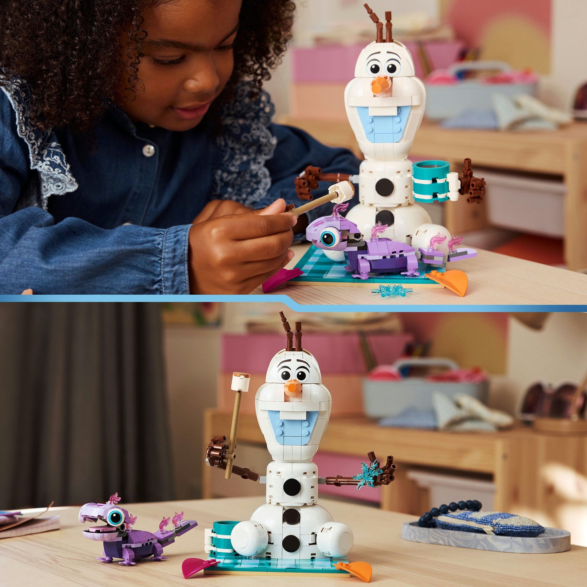 Lego disney princess 43287 olaf y el divertido picnic de bruni
