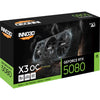 Inno3d N50803-16D7X-17603930 GeForce RTX 5080 X3 OC, ATX, 16GB, GDDR7, 256 bits, 960GBS, PCIe5, 360W
