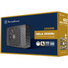 Silverstone hela 2500r 2500 watt voeding (zwart, 4x 12v-2x6, 7x pcie)
