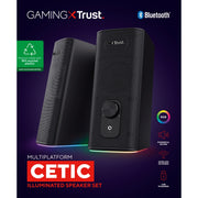 Trust gxt 612 cetic pc-luidspreker (zwart, bluetooth, rgb) - afbeelding 13