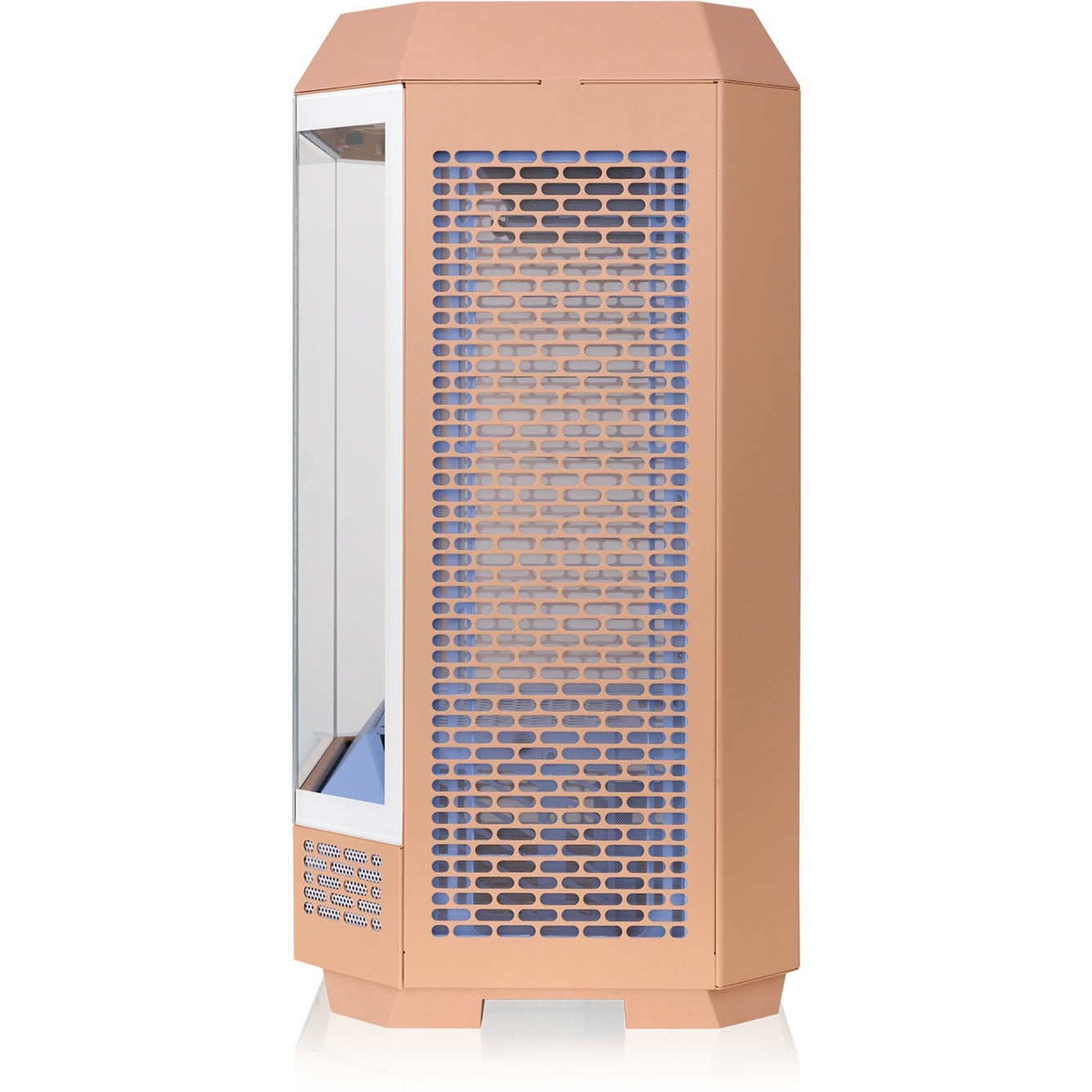 Thermaltake the tower 300 - custodia mini tower color pesca fuzz (pesca | 3x USB-A | vetro temperato)