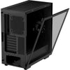 Deepcool cyclops midi tower behuizing (zwart | 1x usb-a | 1x usb-c | window)