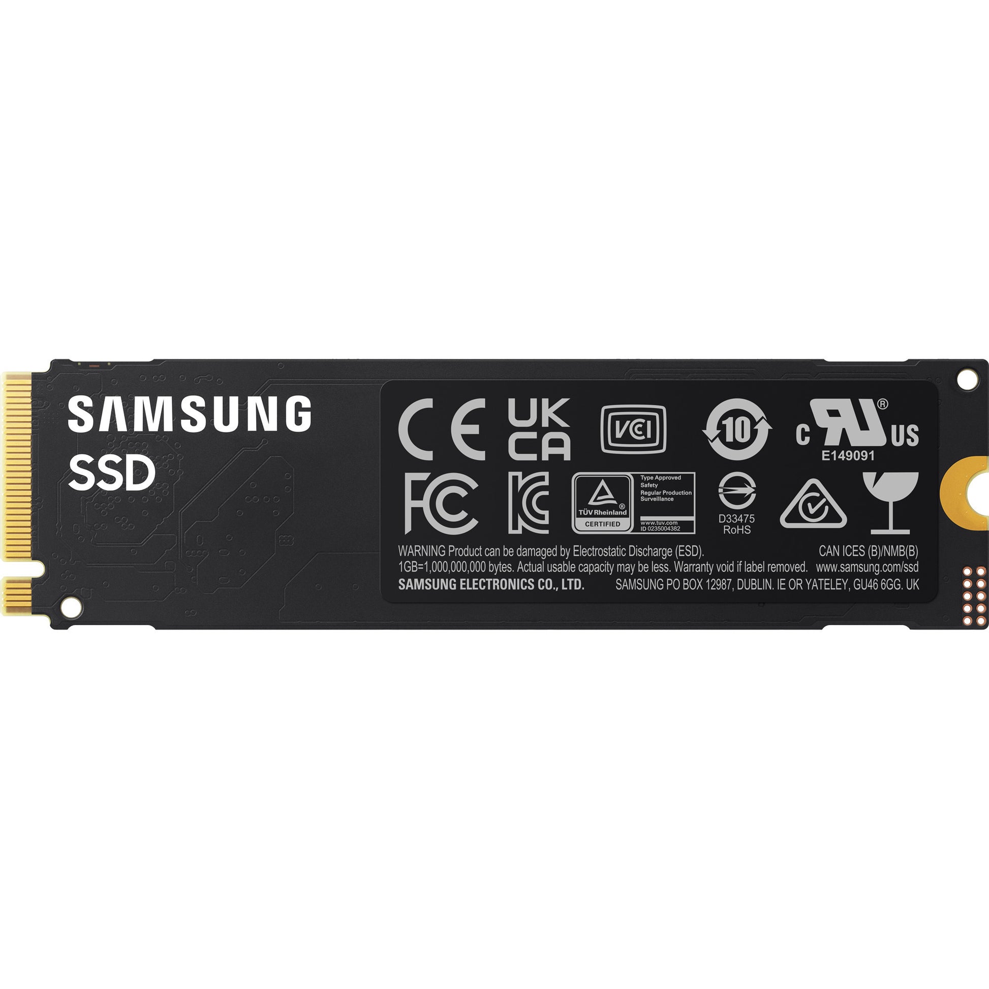SSD Samsung 990 da 1 TB (mz-v9v1t0bw, pcie gen 4.0 x4, nvme 2.0)