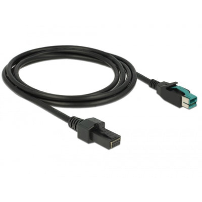 Delock Poweredusb Cable Macho 12 V> 2 x 4 pin Macho para P