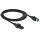 Delock Poweredusb Cable Macho 12 V> 2 x 4 pin Macho para P