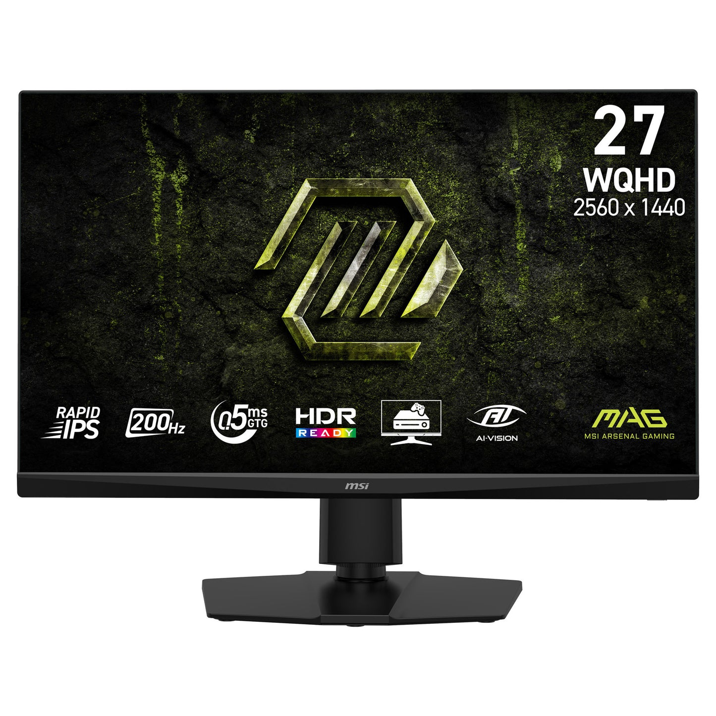 Monitor da gioco MSI Mag 272QPF E20 27 (nero, 2x HDMI, 1x DisplayPort, AMD FreeSync, 200 Hz)