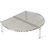 Kamado joe grillvergroter voor classic grillrooster (zilver)