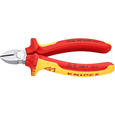 Knipex zijsnijtang 70 06 140 kniptang (geel, vde-getest)
