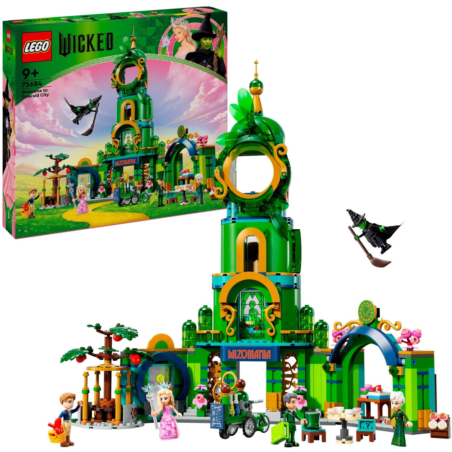 Lego wicked - welkom in emerald city constructiespeelgoed (75684)