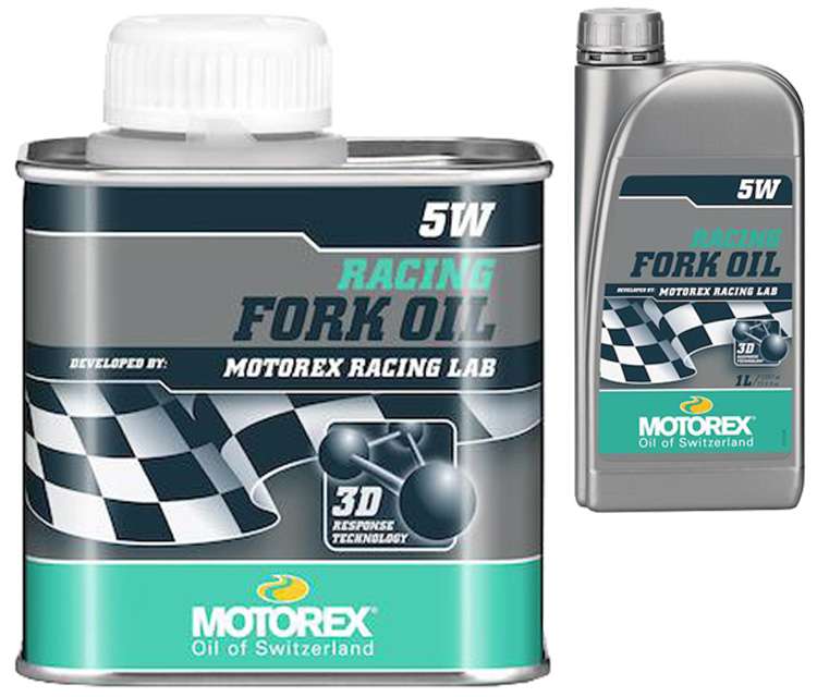 Motorex racing fork oil 5w shock absorber oil