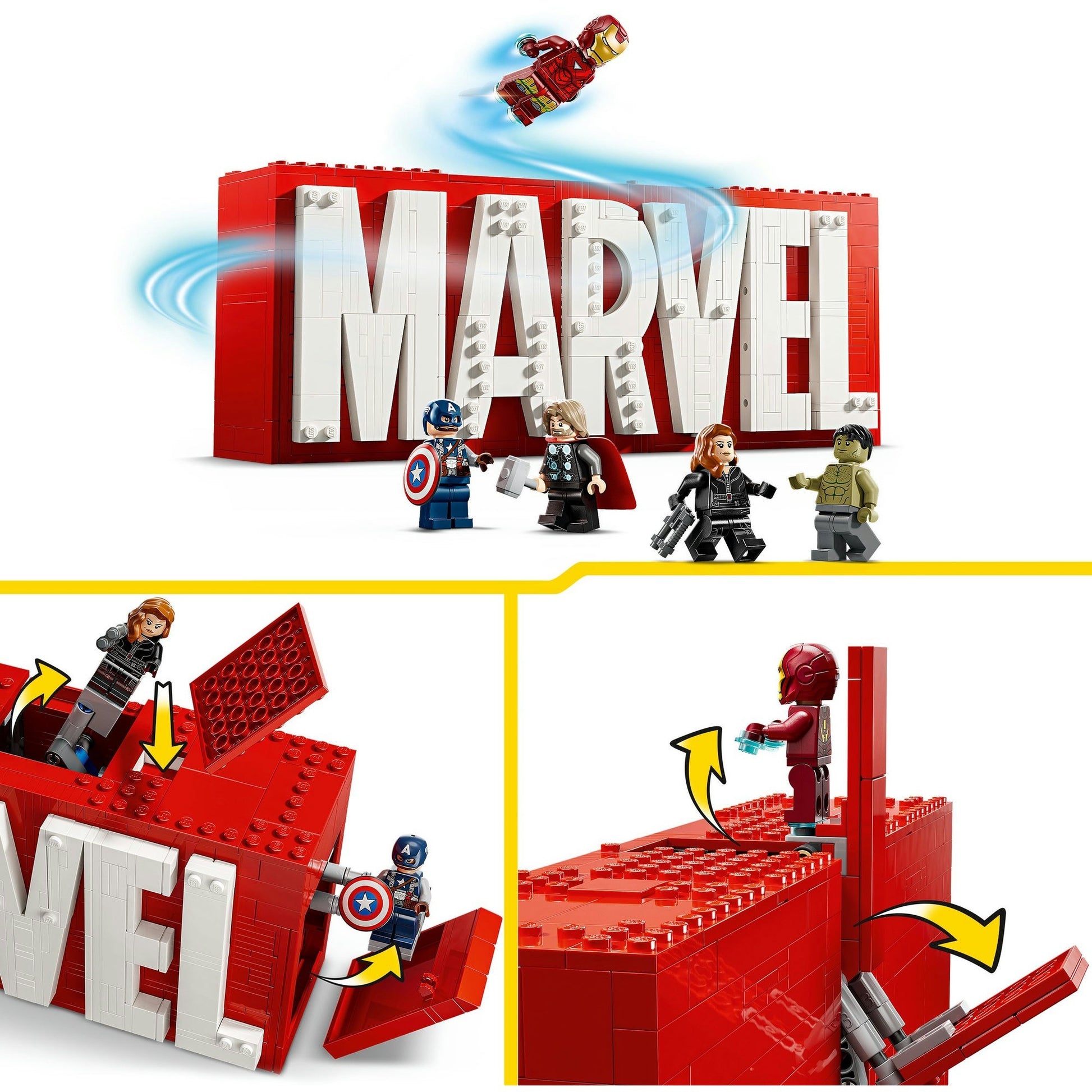 LEGO LEGO Super Heroes 76313 Logotipo y minifiguras