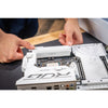 Crucial pro oc 32 gb ddr5-6000 (2x 16 gb) werkgeheugen (wit, cp2k16g60c36u5w, xmp 3.0, expo)