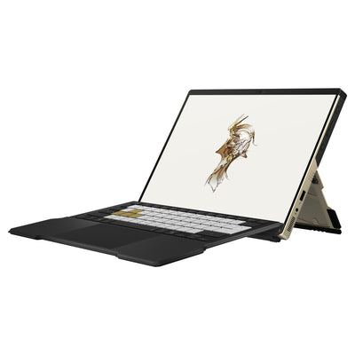 Asus rog flow z13-kjp gz302eac-ru178w 13.4 Portátil para juegos 2 en 1 (oro negro | ryzen al max+ 395 | radeon 8060s | 128 GB | 1 TB SSD | táctil)