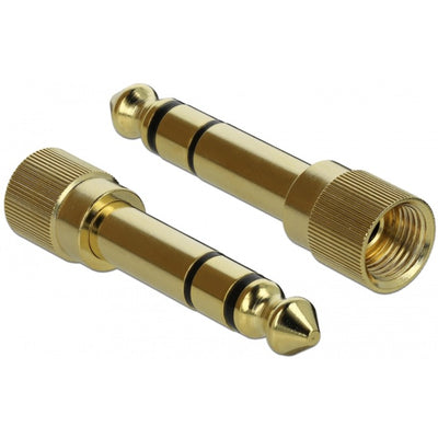 Delock Stereo Jack 3.5 mm Macho de 3 pines> Hembra