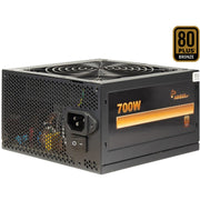 Inter-tech argus bps-700, 700 watt voeding (zwart, 4x pcie) - afbeelding 1