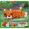 Lego minecraft de vos kinderkamer decoratie en dieren speelgoed voor kinderen - 21588