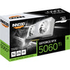 Inno3d geforce rtx 5060 ti twin x2 oc white 16gb grafische kaart (wit, 3x displayport, 1x hdmi 2.1, dlss 4)