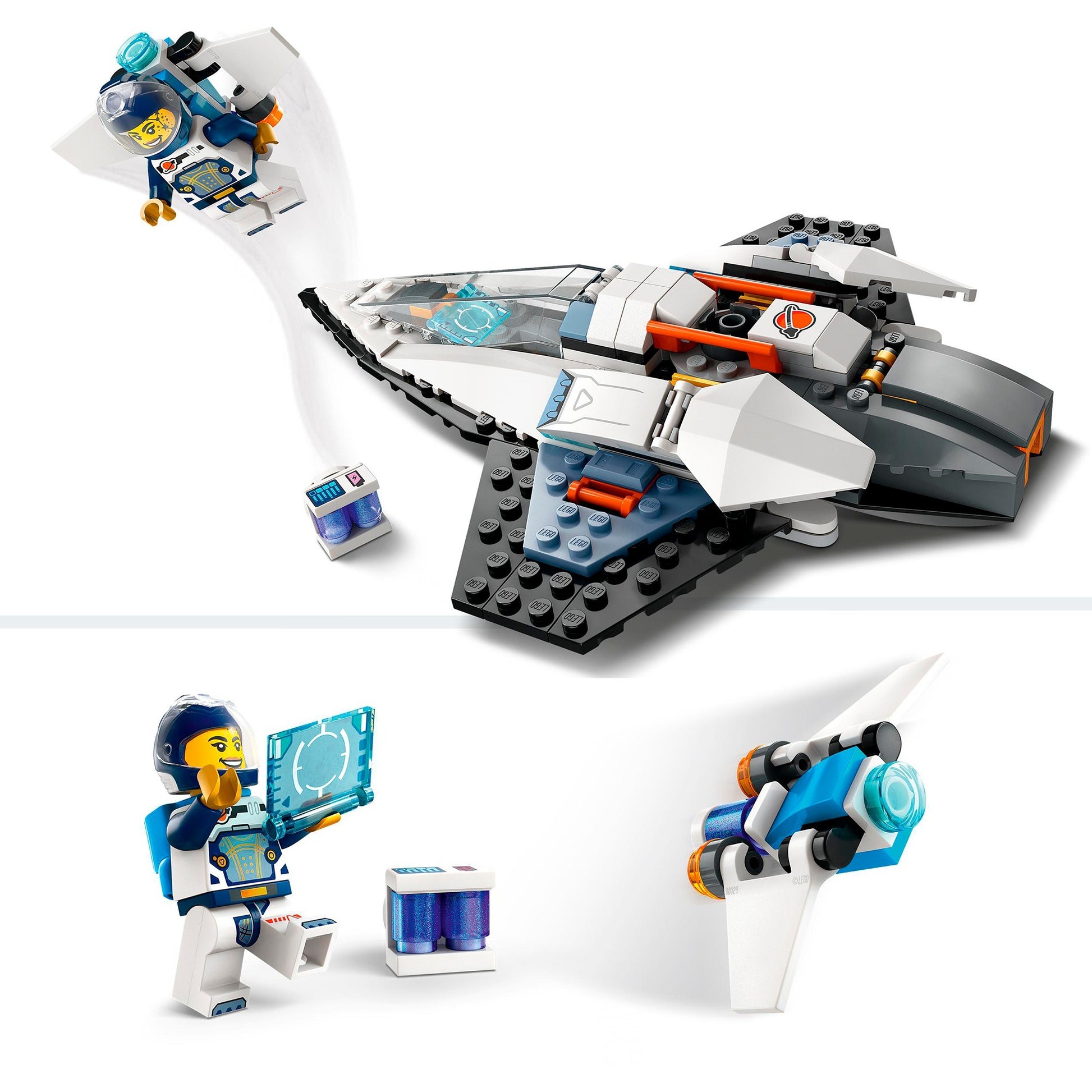Lego city 60430 interstellair ruimteschip