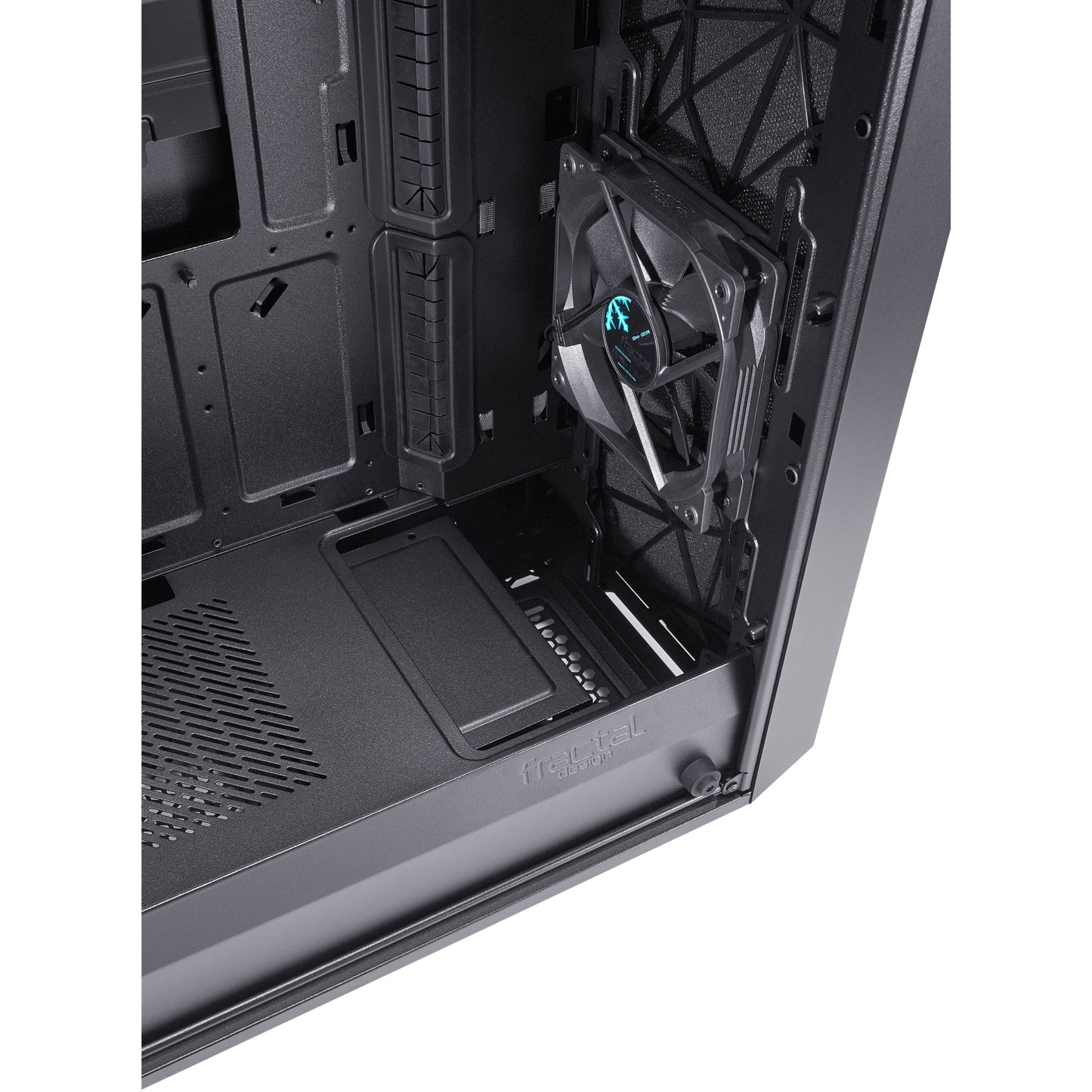 Design frattale Meshify C vetro temperato scuro