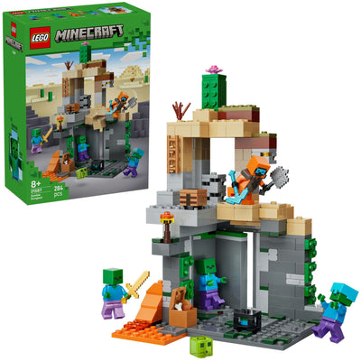 Lego 21587 Minecraft il sotterraneo degli zombi