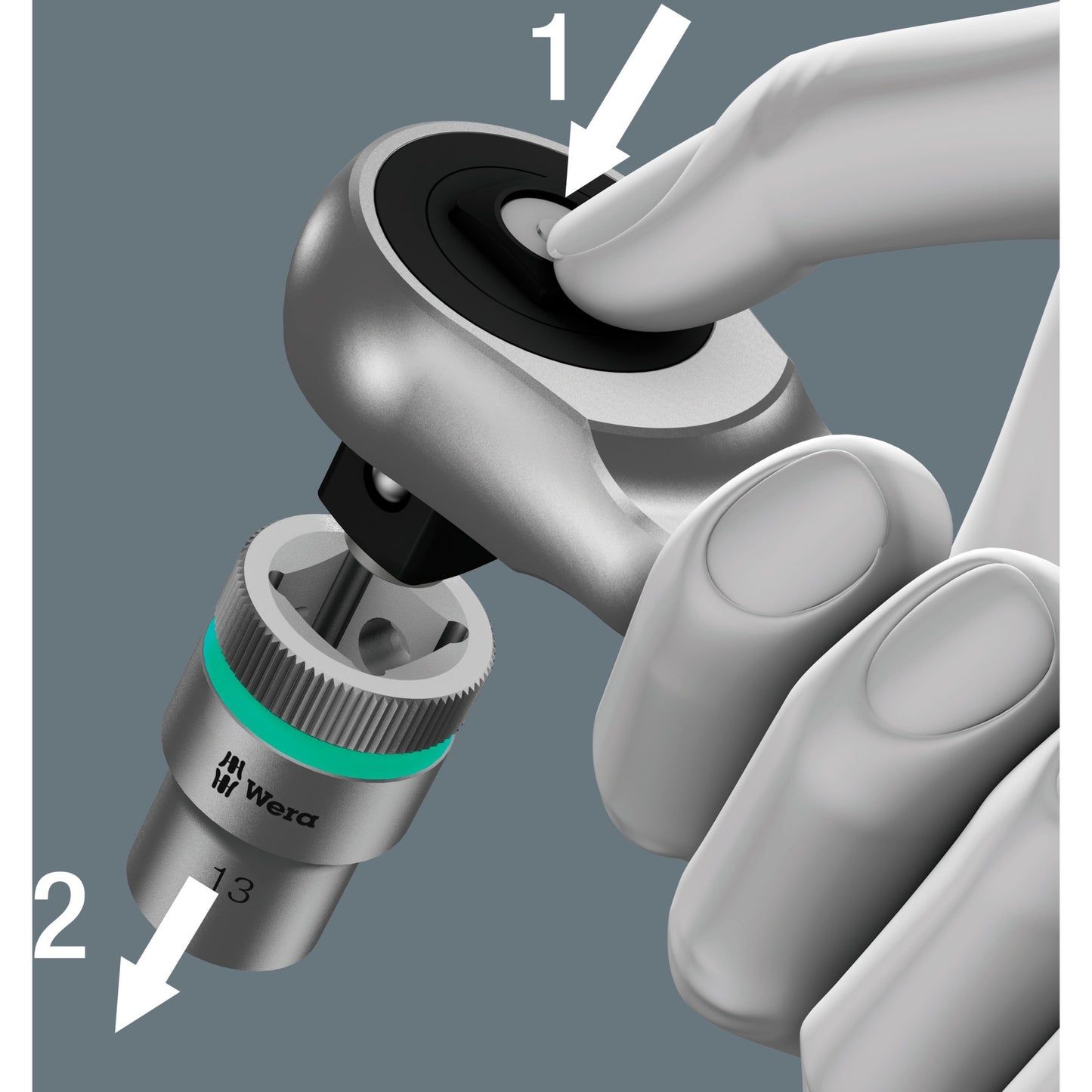 WAA 8100 SA 10 Set di metallo Zyklop, 1 4