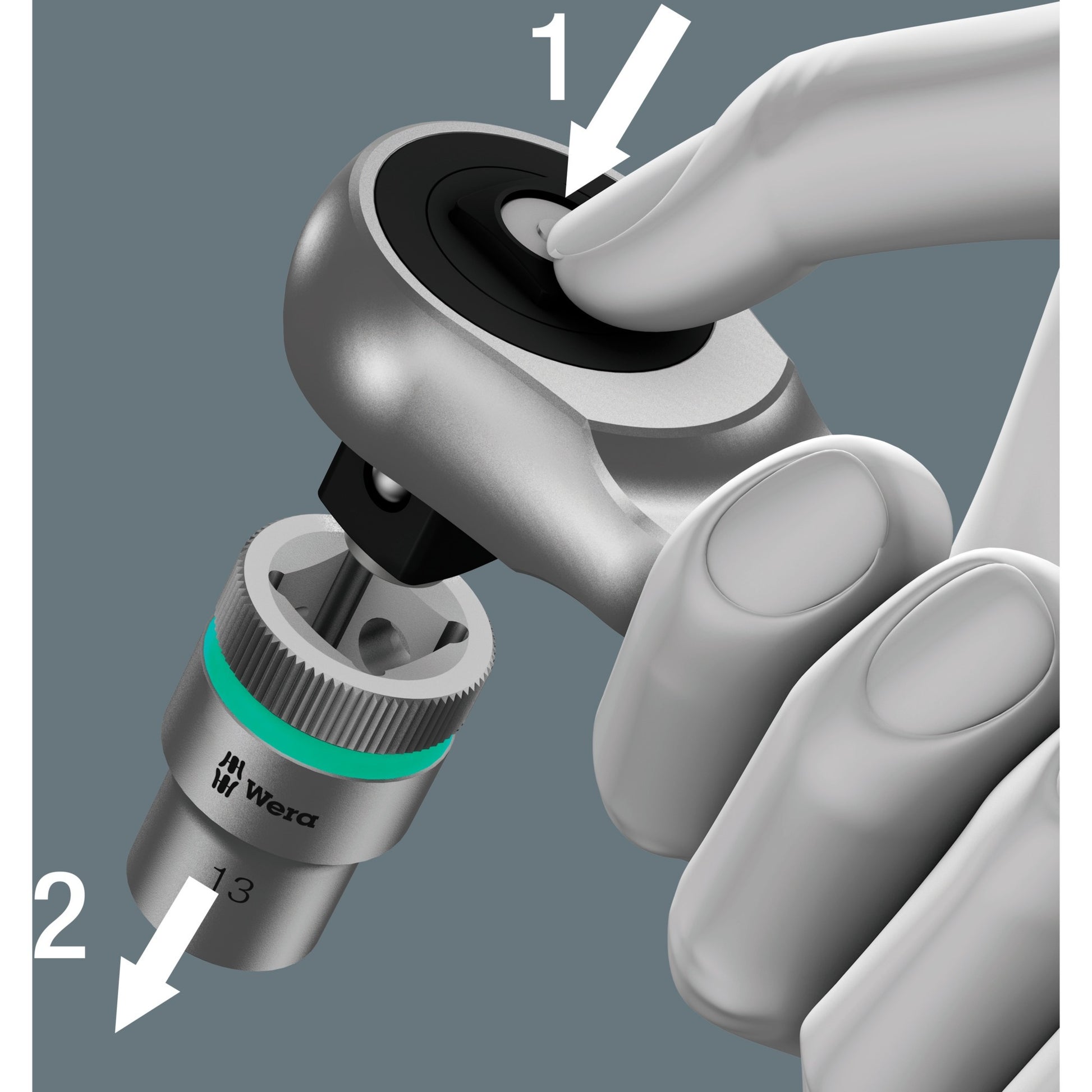 WAA 8100 SA 10 Set di metallo Zyklop, 1 4