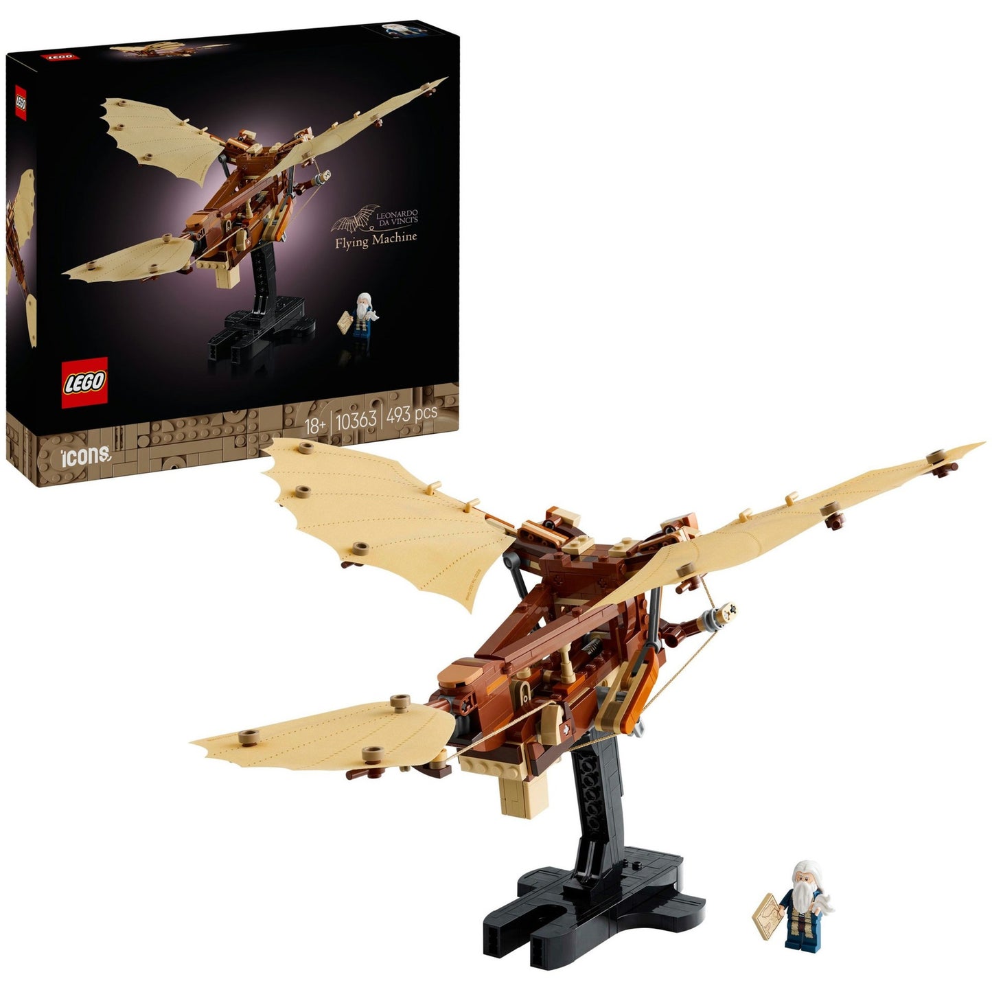 LEGO LEGO ICONS 10363 The flying machine from Leonardo da Vinci