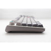 Ducky one 3 grigio nebbia, tastiera (grigio chiaro, layout us, rosso ciliegia mx, led rgb, pbt double-shot, hot-swapable, meccanica quack)