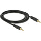 Delock 3,5 mm kabel (zwart, 2 meter)