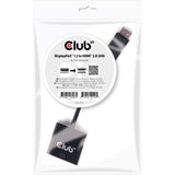 Club 3d displayport 1.2 naar hdmi 2.0 uhd actieve adapter (zwart) - afbeelding 1