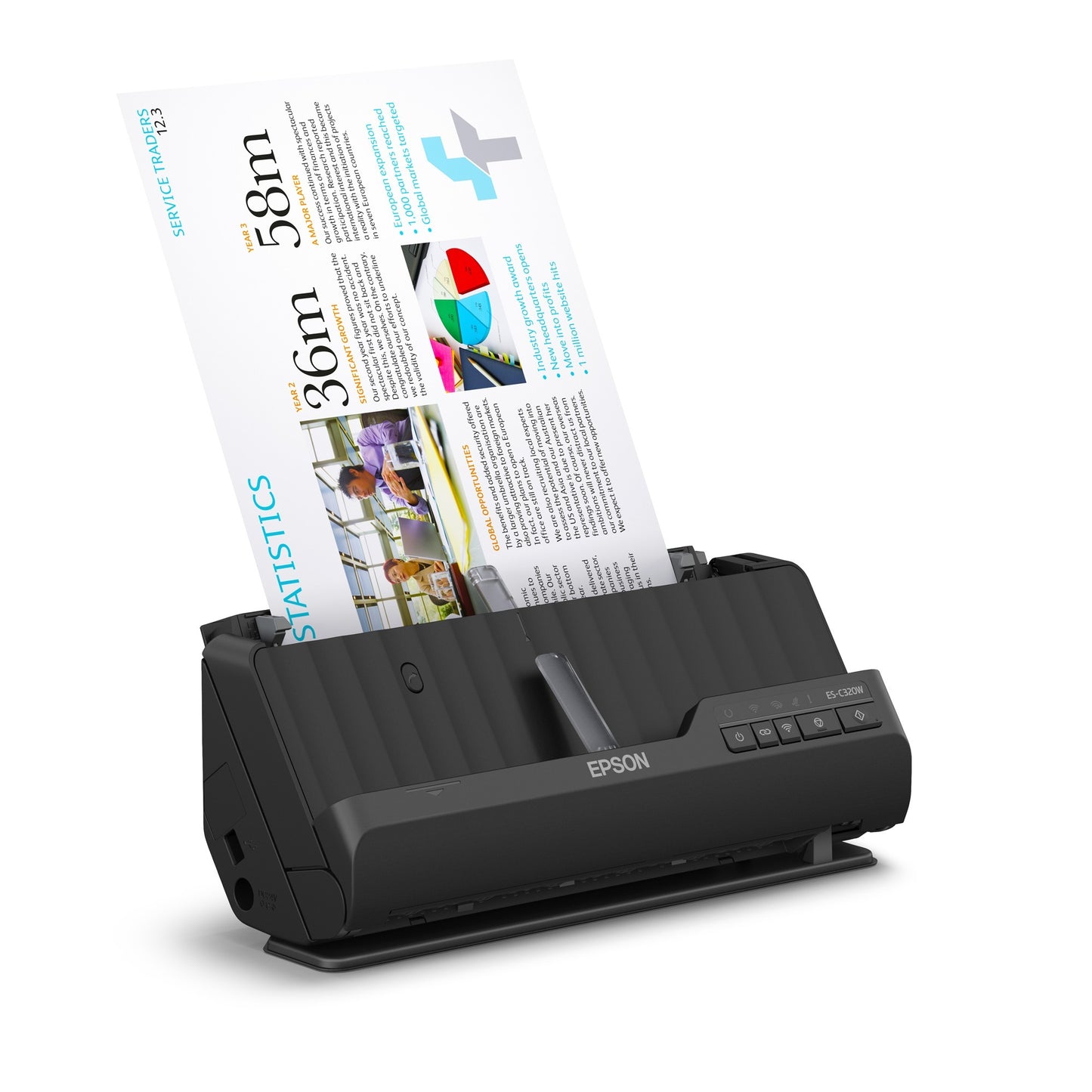 EPSON ES-C320W COMPACTO DEL DOCUMENT A4 COMPACTO CON WI-FI-CON