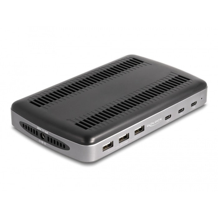 Stazione di ricarica USB DELOCK con 3 x USB Type-C PD + 3 X U