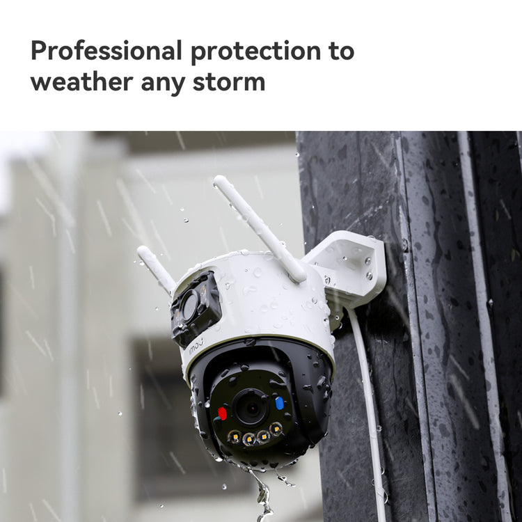 Telecamera di sicurezza Imou cruiser dual 2 pro (bianca, 4MP, wifi 6, lan)