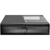 Silverstone sst-rvz02b-w window-kit desktop behuizing (zwart | 2x usb-a | window)