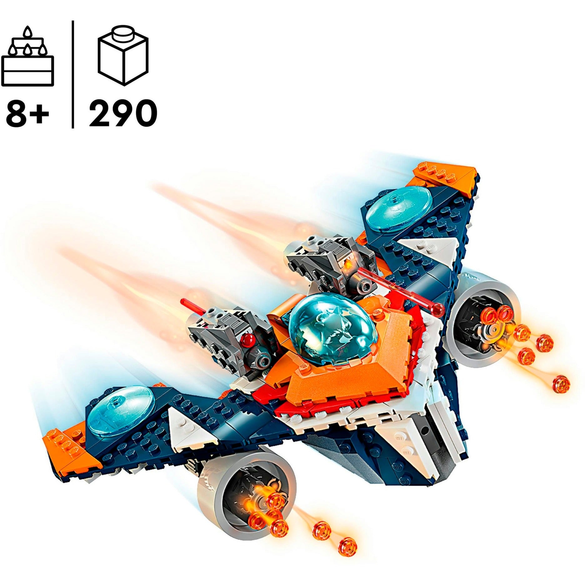 Lego Lego Super Heroes 76278 Rockets Warbird vs. Ronan