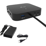 I-TEC USB-C HDMI DP Docking Station with Delivery - afbeelding 1