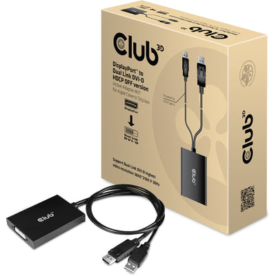 Club 3D DisplayPort a doble enlace DVI-D HDCP OFF Versión AC