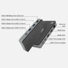 Act connectivity usb-c 4k mst dockingstation (zwart grijs)