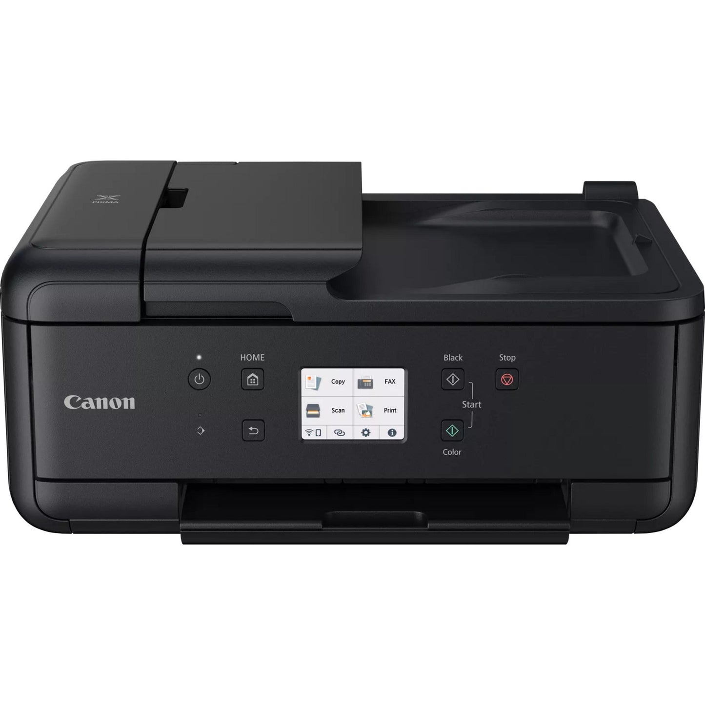 Impresora de inyección de tinta todo en uno Canon Pixma TR7650 con función de fax (negro, USB, Wi-Fi, copia, escaneo, fax)