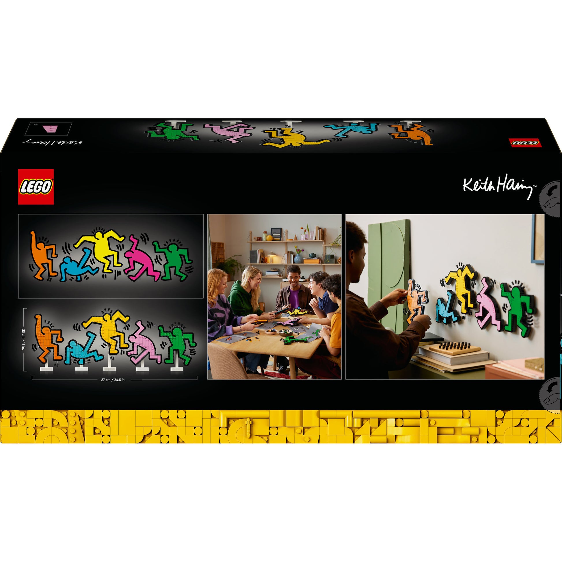 LEGO Art 31216 Keith Haring Dancing Figuras