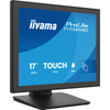 Monitor touchscreen Iiyama prolite t1732msc-b2s 17 (nero, VGA, HDMI, porta display, audio, touchscreen)