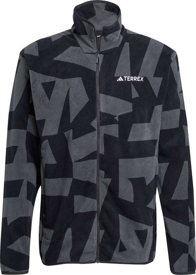 Adidas terrex multi print full zip - chaqueta polar