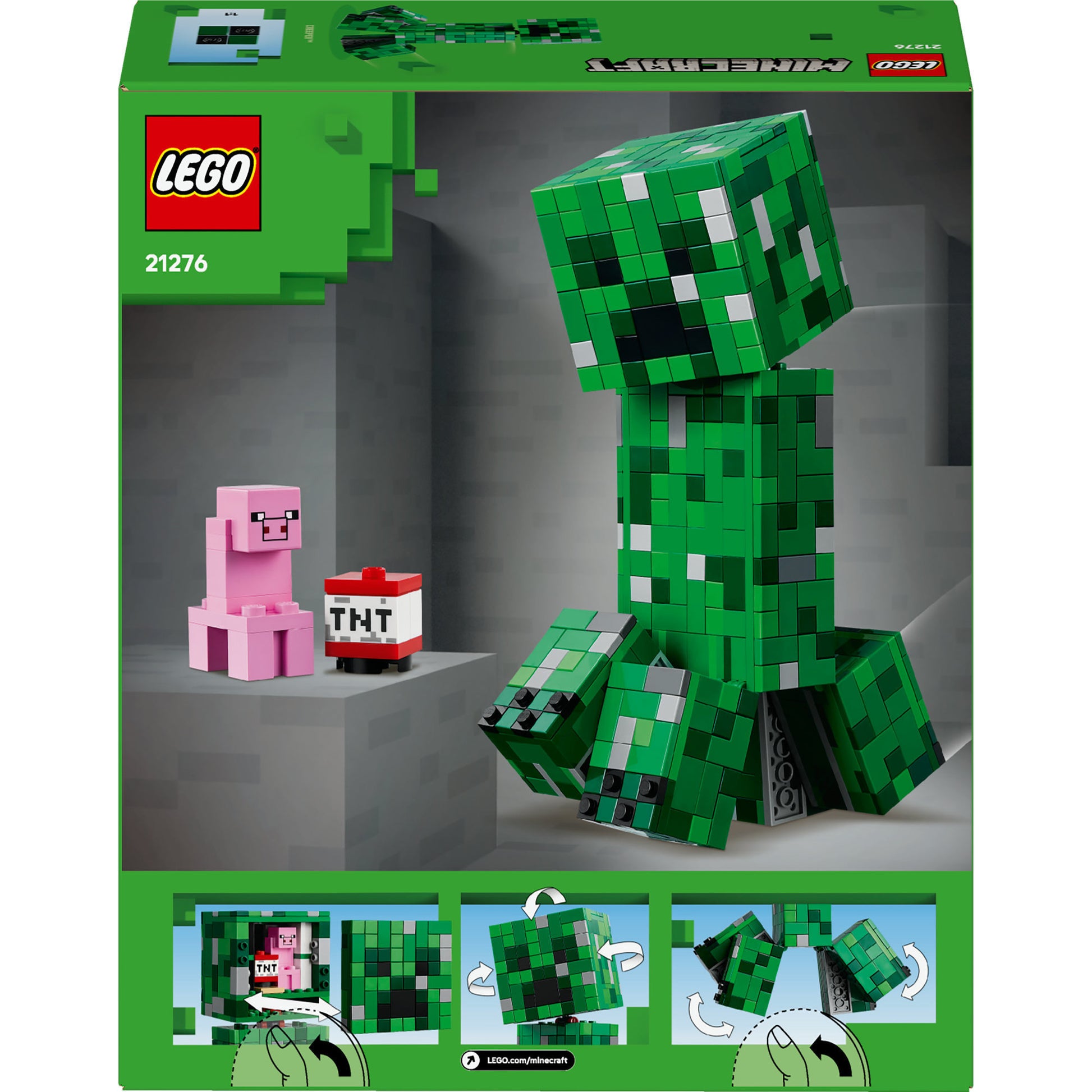 Lego 21276 Minecraft de Creeper