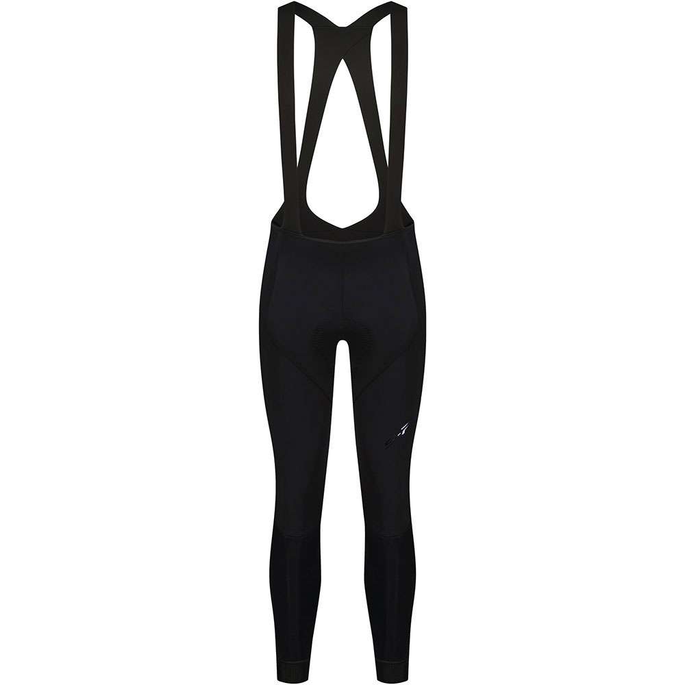 Shimano s-phyre wind - culote largo con tirantes para mujer con badana