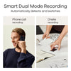 Plaud note pro dicteerapparaat (zwart, 64 gb, bluetooth (ble 5.4), dual-band wi-fi (2.4ghz 5ghz))