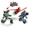 Lego ® ǀ marvel iron man en war machine vs. hammer drones - 76320