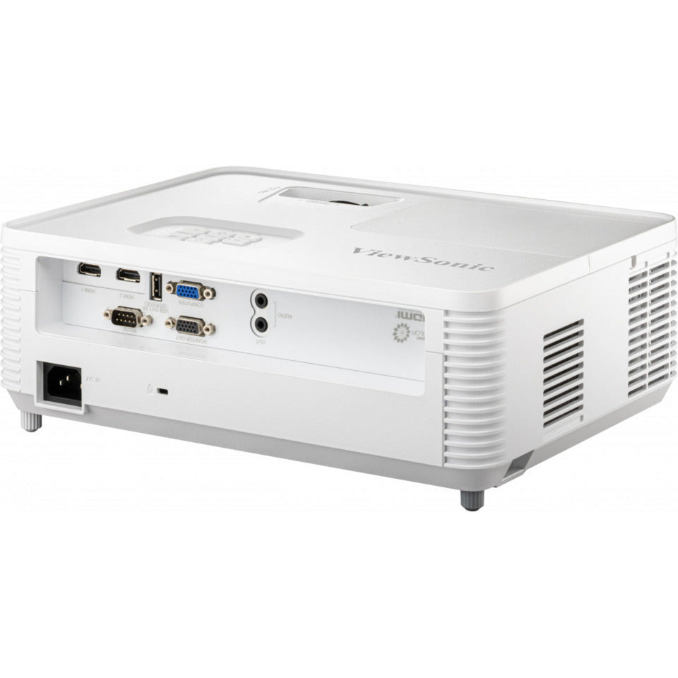 Viewsonic ps502w wxga short throw dlp-projector (wit, 4000 ansi lumen, voor zakelijk gebruik en onderwijs)